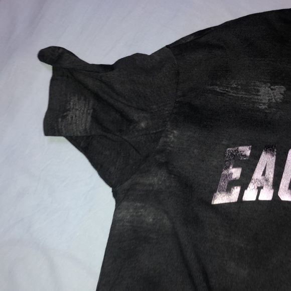 Men's black short-sleeved T-shirt - Picture 6 of 12